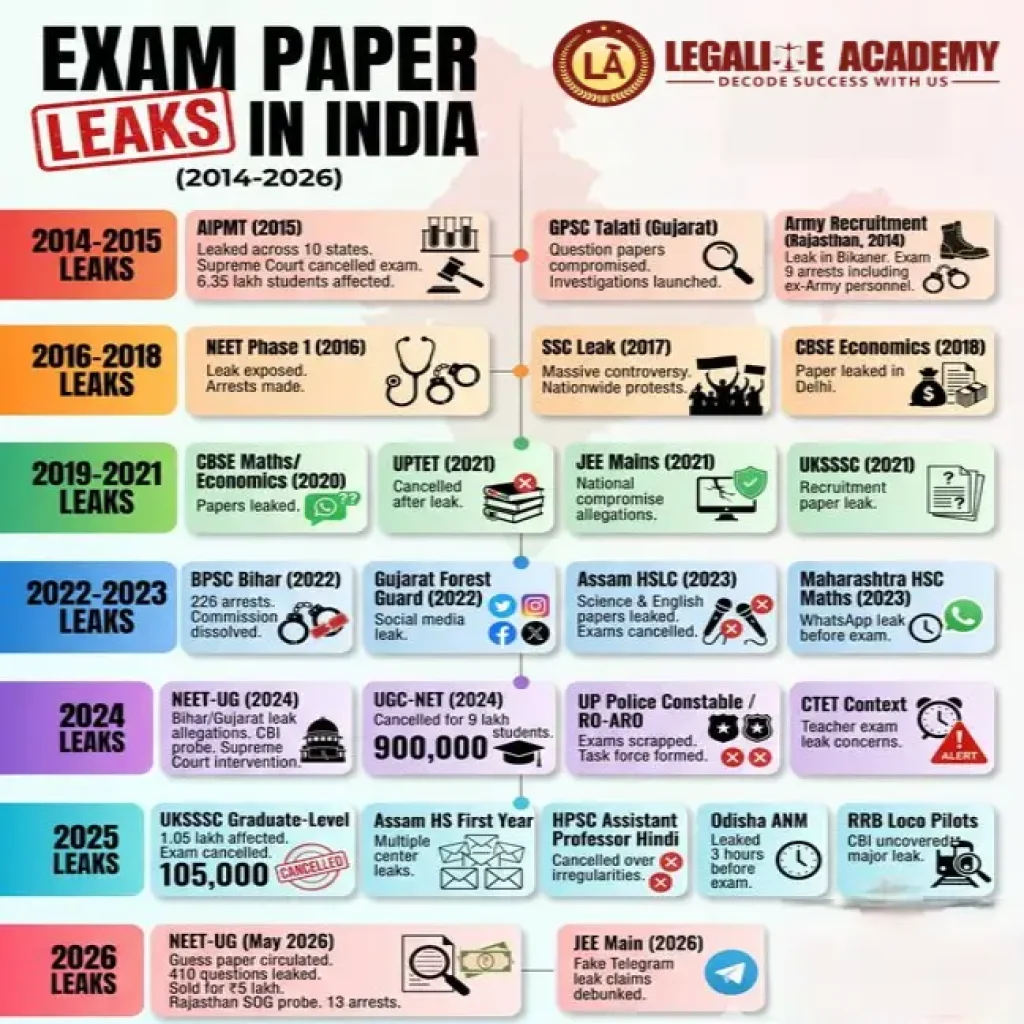 NEET-UG Paper Leak 2014-2026
