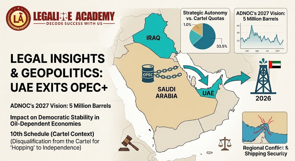 UAE's Exit from OPEC and OPEC+ - Legalite Academy